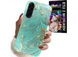 Custodia Per Samsung Galaxy A17 5G - Motivi Marmorizzati + Vetro Temperato