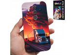 Custodia Per Huawei Mate 10 Pro - Custodia Per Camion Tir + Pellicola Temperata