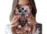 Custodia Per Oppo Reno12 F / 12Fs 5G - Motivi Femminili Lucchetto Cuore Custodia + Vetro