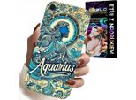 Custodia Per Huawei Y6S - Segno Zodiacale, Acquario, Retro Astronomico