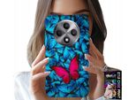 Custodia Per Oppo Reno12 F / 12Fs 5G - Farfalle Blu, Farfalla, Motivi Femminili