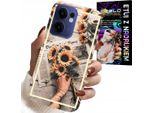 Custodia Per Oppo Find X5 Lite - Motivo Floreale Girasoli Girasoli