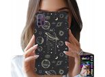 Custodia Per Motorola Moto G10 / G30 - Cosmo Pianeti Stelle Luna + Vetro