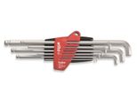 Wiha Allen Allen Key Set 1.5 Mm, 2 Mm, 2.5 Mm, 3 Mm, 4 Mm, 5 Mm, 6 Mm, 8 Mm, 10 Mm 9-Piece