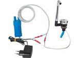 230V Novo Cromo Nero Campeggio Rubinetto Automatico + Pompa Sommersa + Spina Di Rete Womo Ad-Ideen