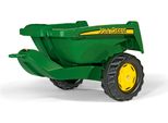 Rolly Toys Rimorchio Rollykipper Ii John Deere Per Veicoli A Pedali, Rimorchio Del Trattore