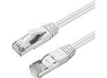 Microconnect - Cavo Di Rete - Da RJ-45 (M) A RJ-45 (M) - 15,0 M - Cavo Sstp - Cat 6 - Senza Alogeni, A Trefoli - Bianco (Confezione