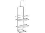 Mensola Metaltex, Mensola Onda Shower Boy, 3 Ripiani Con Rivestimento In Polytherm, Circa 18 Cm X 11 Cm X 48 Cm