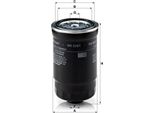 MANN-FILTER Filtro Carburante Filtro Spin-On Wk 824/1
