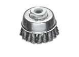 Spazzola A Tazza D.65Mm M14 Spessore Filo 0,5Mm Sta 12500Min-¹ Lessmann