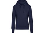 X.O By Promodoro 1781 | Damen X.O Hoody Sweater Donna - Colore: French Navy - Taglia: Xxl