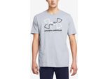 Under Armour Ua Gl Foundation Update Ss - Mod Gray Medium Heather, GrößE:Xs