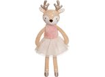 Peluche Renna Ballerina, 40 Cm, Lavabile In Lavatrice