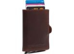 The Chesterfield Brand Porta Carte Di Credito Lagos Cardholder Brown Marrone