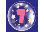 Palloncino 45Cm Per Bambina Numero 7 Tuban