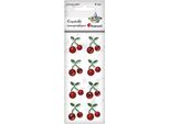 Cristalli Autoadesivi Ciliegie 8Pz
