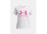 Under Armour Ua Big Logo Ss - Bianco, Taglia:S