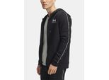 Under Armour Ua Icon Fleece Fz Taping - Nero, Taglia:L