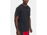 Under Armour Ua Icon Hwt Tee Taping - Nero, Taglia:L