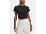 Under Armour Ua Rival Rib Baby Tee - Nero, Taglia:M