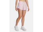 Pantaloncini Under Armour Tech Play Up - Rosa Chiaro, GrößE:L