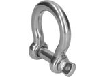 Vite Pin Ancora Grillo Forma Arco 304 Acciaio Inox Catena Filo Corda Connettore Strumento Di Sollevamento (10Pcs M6)