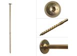 Viti A Testa Cilindrica Con Zincatura Gialla 6,0 X 260 Mm Torx - Scatola Da 50 Pezzi