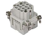 Cqef 10 I.L.M.E. Ilme Cqe Inserto Presa (F) A Crimpare, 10 Pin+Pe 500V, 16A - 10Pz