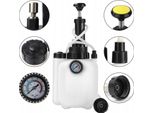 Luxtom | Dispositivo Di Spurgo Freni, 3L, Per E20, Dispositivo Di Sostituzione Del Liquido Freni Con Contenitore Di Aspirazione Da 1L, Spurgo Freni Auto, Sistema Di Spurgo Freni