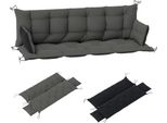 Outsunny Cuscino Per Panca A 3 Posti 180X110X8 Cm Cuscino Per Panca Con Cinghie, Cuscino Per Sedile, Cuscino Per Sedia Da Esterno/Interno, Cuscino Per Sedile, Cuscino Per Sedile, Cuscino Per Panca