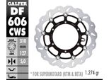 Disco Freno Galfer DF606CWS Wave® Flottante Anteriore 310X5Mm Per Husaberg Fe, Husqvarna Fc Tc Te Ktm Exc Sixdays Cioè EXC-F Sx Smr 125 - 640 Ccm Anno 2005 - 2025