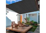 Tenda Da Sole 3X4M, Rete Ombreggiante Con Occhielli Rete Ombreggiante Nera Rete Traspirante 95% Di Protezione Solare Per Serra Giardino Balcone Terrazza
