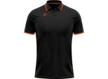 Givova Cotone Piquet Action Polo Manica Corta Nero L Uomo Nero L