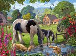 Puzzle Ravensburger Hadlow Ponies Per Adulti E Bambini A Partire Dai 10 Anni, 500 Pezzi
