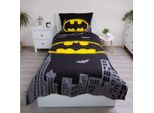 Copripiumino Batman City 140 X 200 Cm - Cotone -70 X 90 Cm