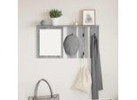 Maison Exclusive - Appendiabiti Da Parete Grigio Sonoma 85 X 10 X 45 Cm