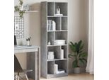Maison Exclusive - Libreria Grigio Cemento 57X28,5X174 Cm Materiale Ligneo