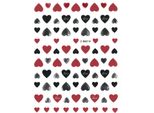 Adesivi Per Unghie Sottili Autoadesivi Nail Art Sticker Rosso Scuro No. Z-D4214