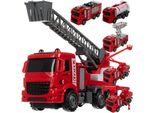 Set Di Giocattoli Per Bambini, Camion Dei Pompieri, Veicoli Di Soccorso Da 6 Pezzi
