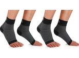 Cambivo Cavigliera Ortopedica 2 Paia, Cavigliera Sportivo Per Distorsione, Tutore Caviglia Uomo Donna, Fascia Elastica Caviglia, Supporto Per Fascite Plantare, Danni Ai Legamenti, Sport, Running