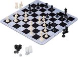 Set 3 In 1 Di Scacchi, Dama E Backgammon Arrotolabile