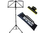 Leggio Keepdrum Nero MUS3BK Con Morsetto Musicale