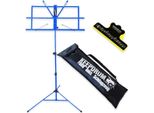 Leggio Keepdrum Blu MUS2BL Con Morsetto Musicale