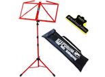 Leggio Keepdrum Rosso MUS3RD Con Morsetto Per Musica