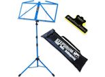 Leggio Keepdrum Blu MUS3BL Con Morsetto Musicale