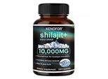 Shilajit Gold Grade 10.000 Mg (120 Capsule) Integratore Alimentare, Sistema Immunitario, Anti-Invecchiamento, Cervello, Nervi, Cuore, Circolazione, Metabolismo, Energia