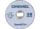 Dremel Ez Speedclic Starter Set SC406 - Schneidscheibe - 2 StüCke - 38 Mm - FüR Ez Speedclic SC402