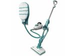 Black & Decker 9IN1 Steam-Mop Pulitore A Vapore Verticale 0,5 L Turchese, Bianco 1300 W