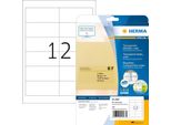 Herma Etik. Transparent A4 Matt 97 X 42,3Mm Wfest 120 St.