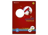 Ursus Green 040784027 Heft - LIN27, A4, 32 Blatt, 90 G/Qm, 9 Mm Liniert Mit Randlinien